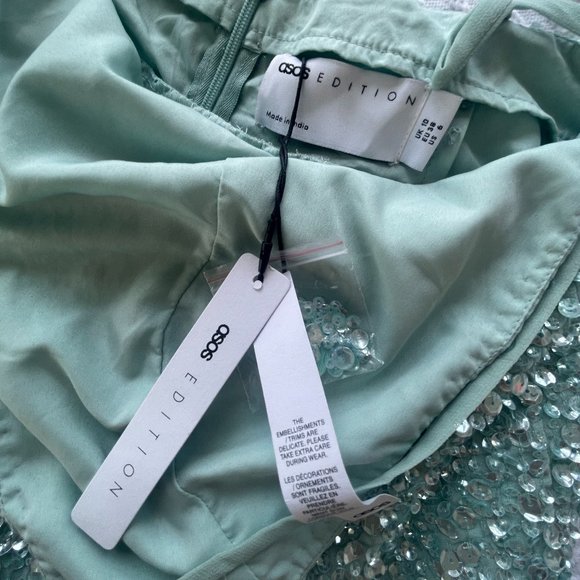 ASOS EDITION embellished cami midi dress - Picture 8 of 9